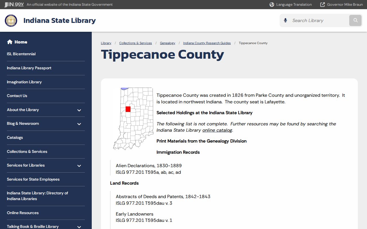 Lafayette city directory State Library Tippecanoe research guide